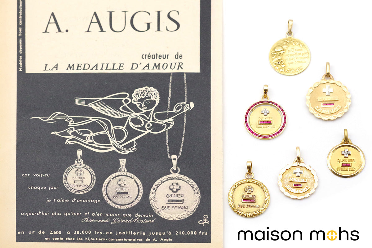 Médaille Cœur En Acier Inoxydable 