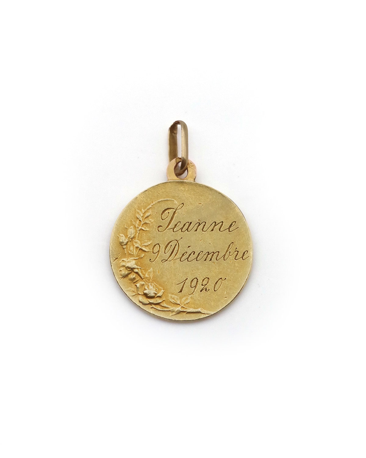 Médaille ancienne en or