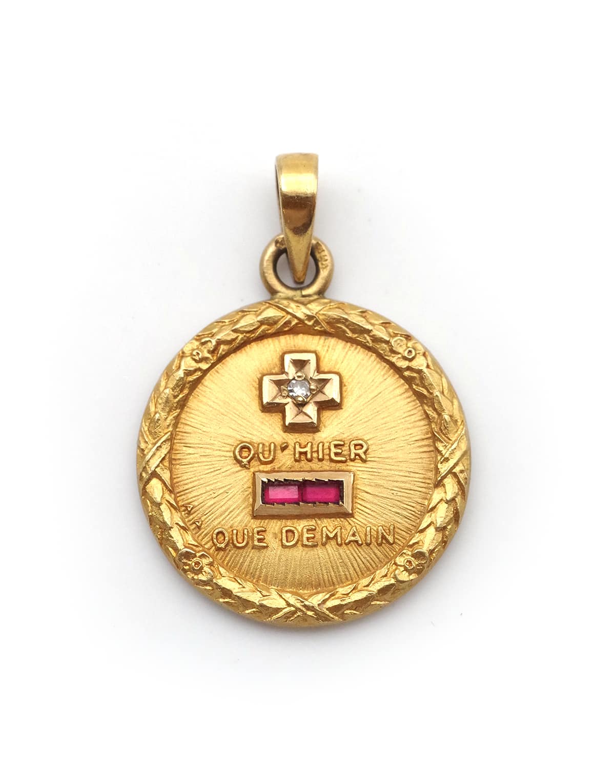 Médaille Augis ancienne en or