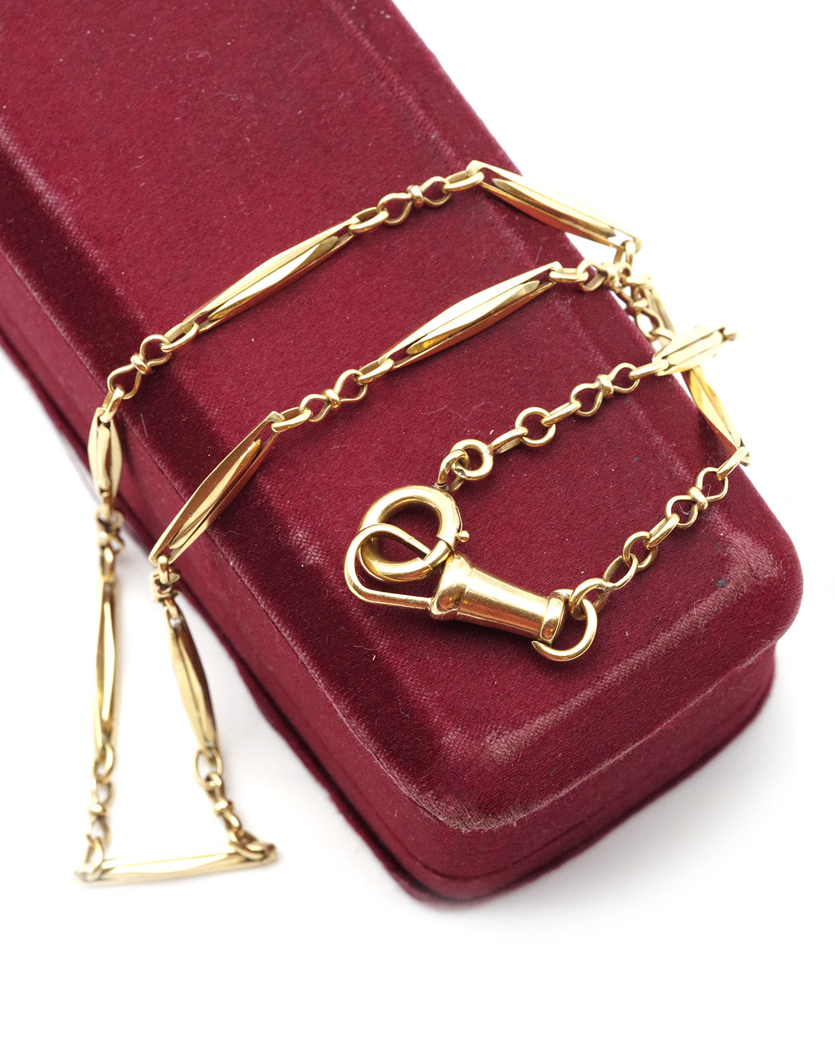 Antique gold chain