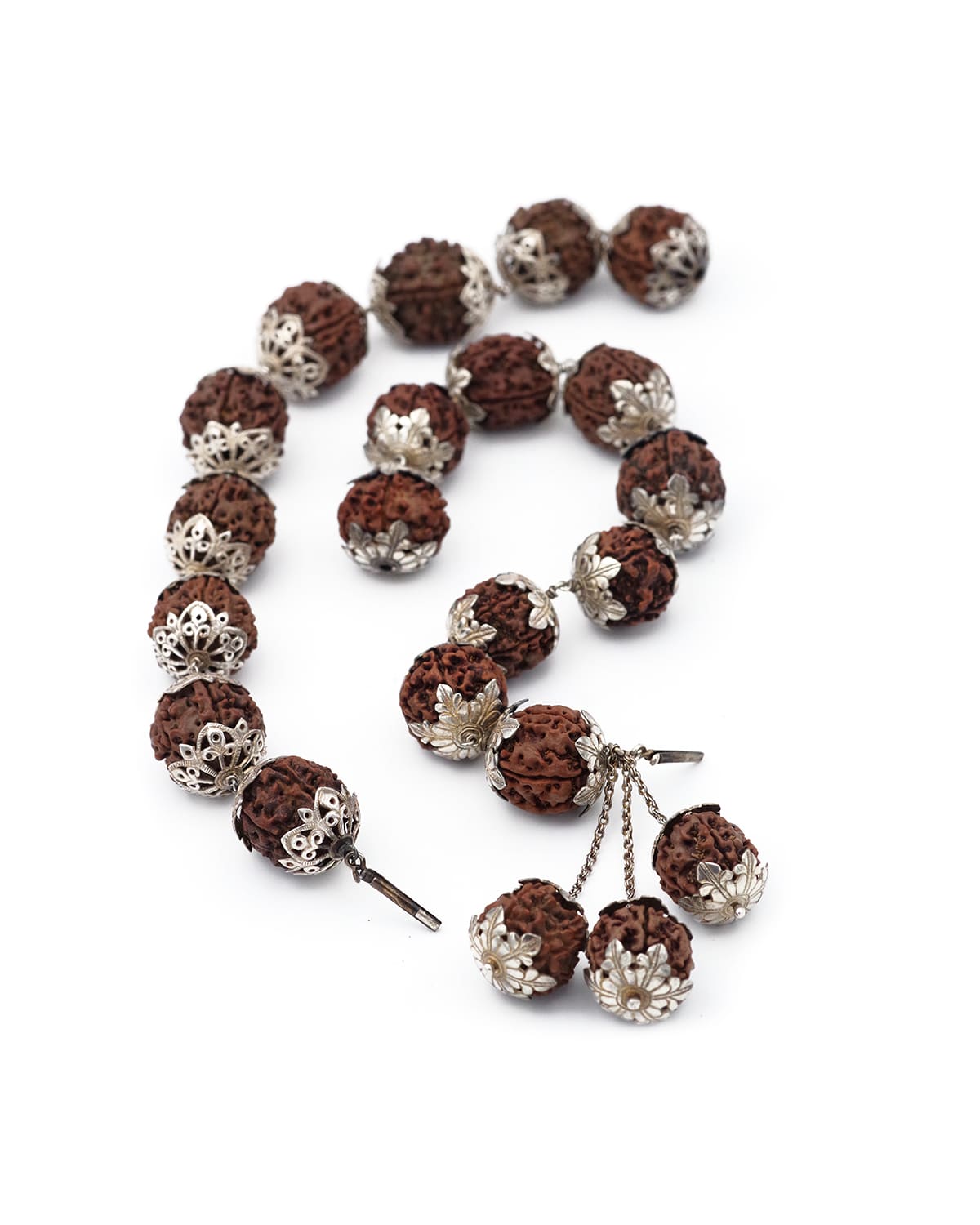 Parure indienne graines de Rudraksha