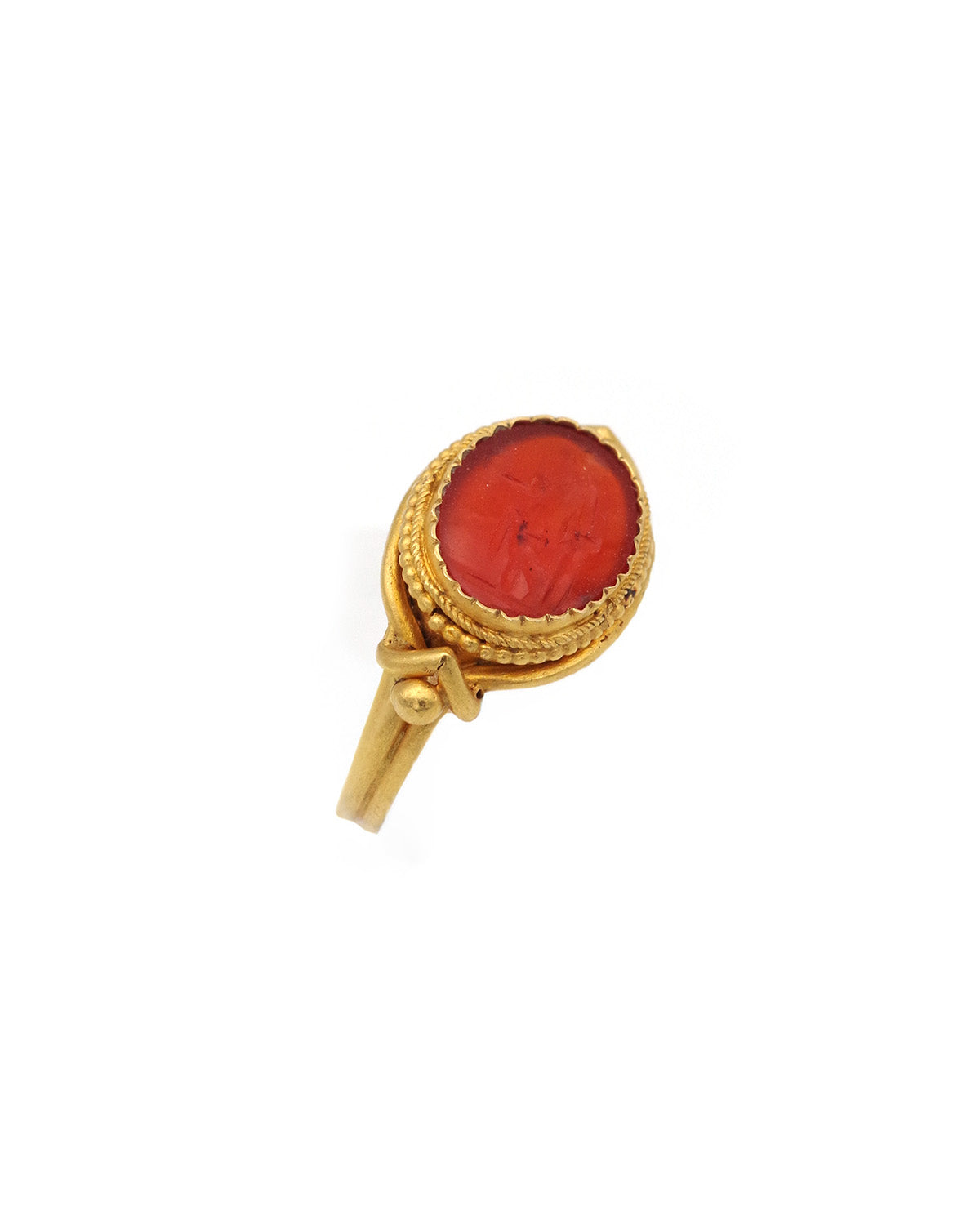 Antique intaglio with a modern ring