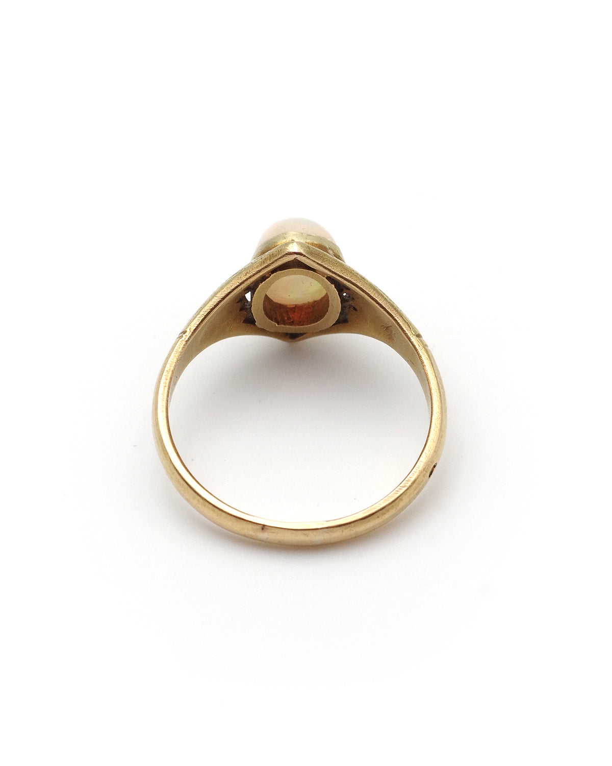 Bague Arnould égyptomanie en or