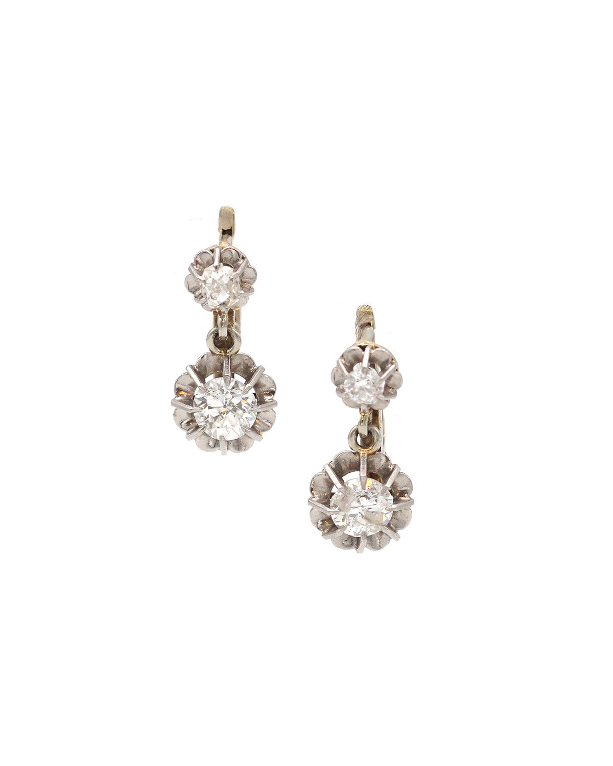 Art Deco diamond earrings