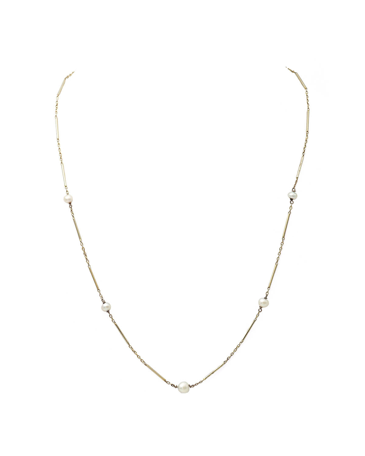 Collier Art Deco perles