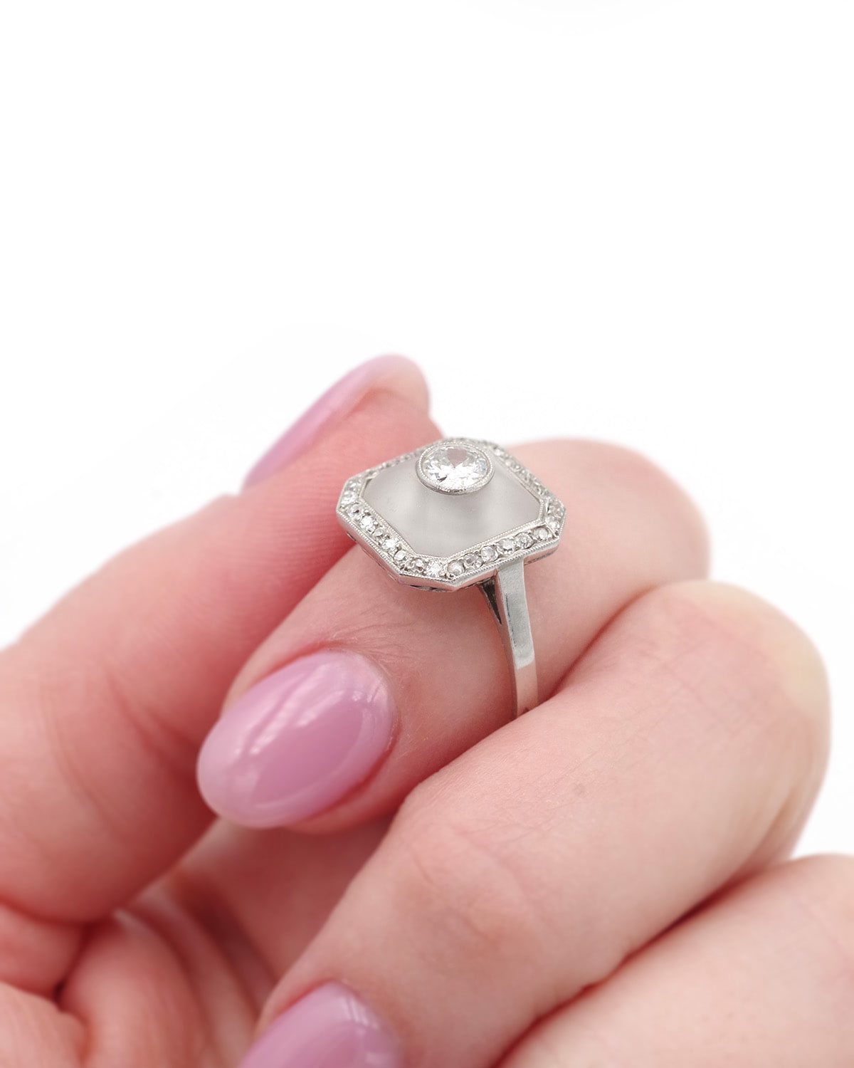 Art deco diamond ring