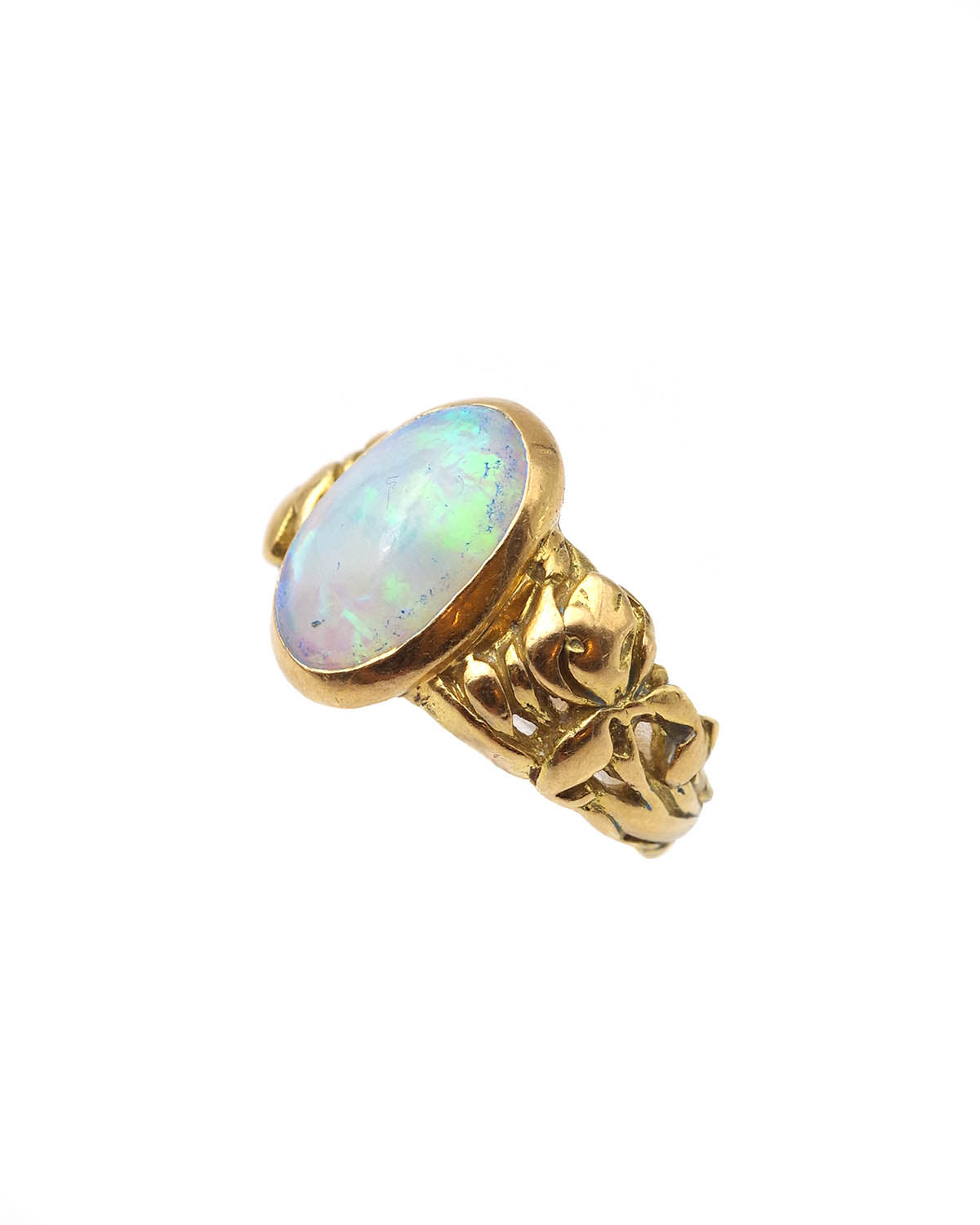 Bague opale iris
