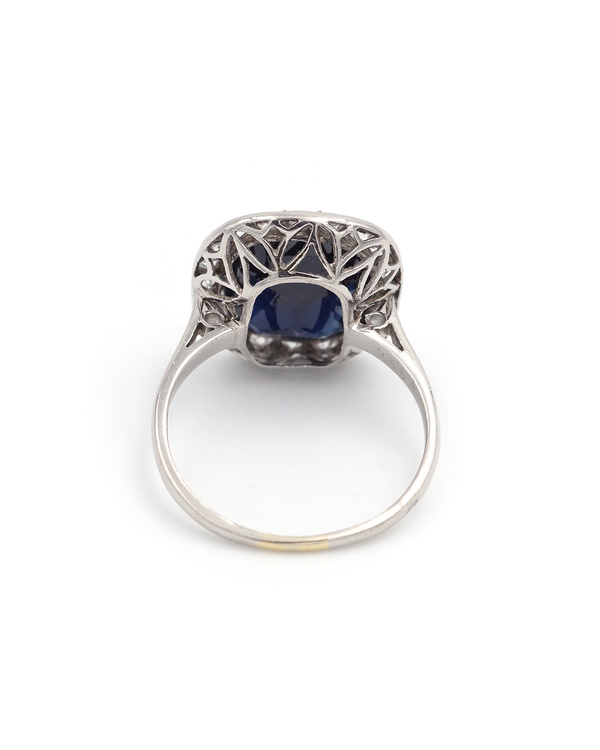 Art Deco sapphire ring