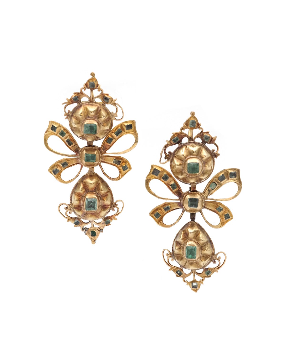 boucles d'oreille ibériques en or