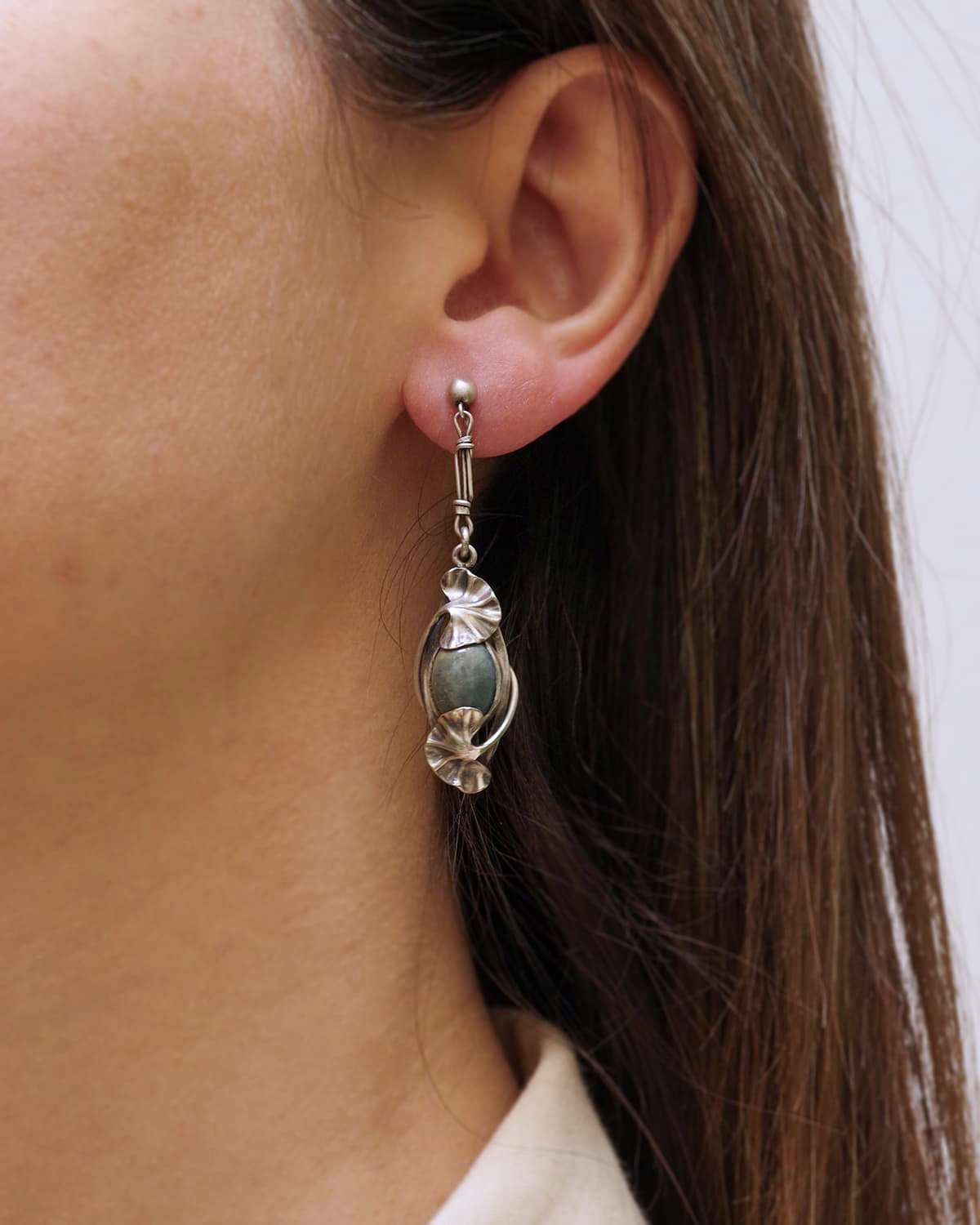 Boucles d'oreille en argent