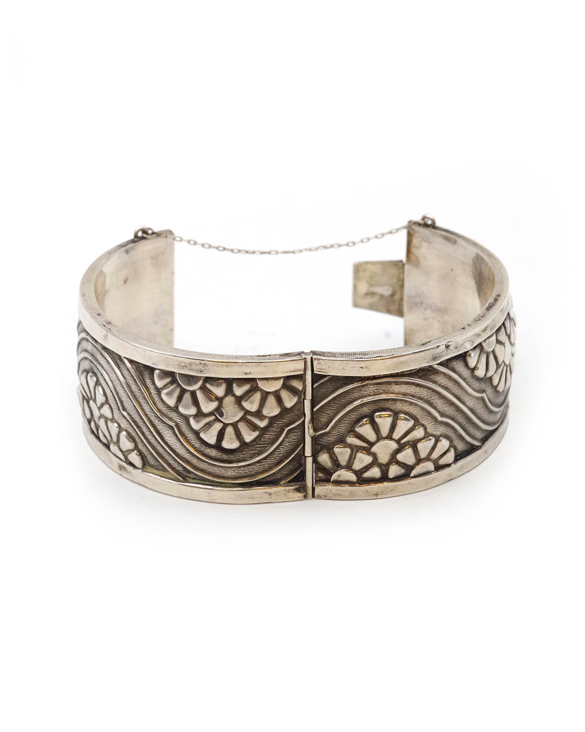 Silver Art deco bracelet