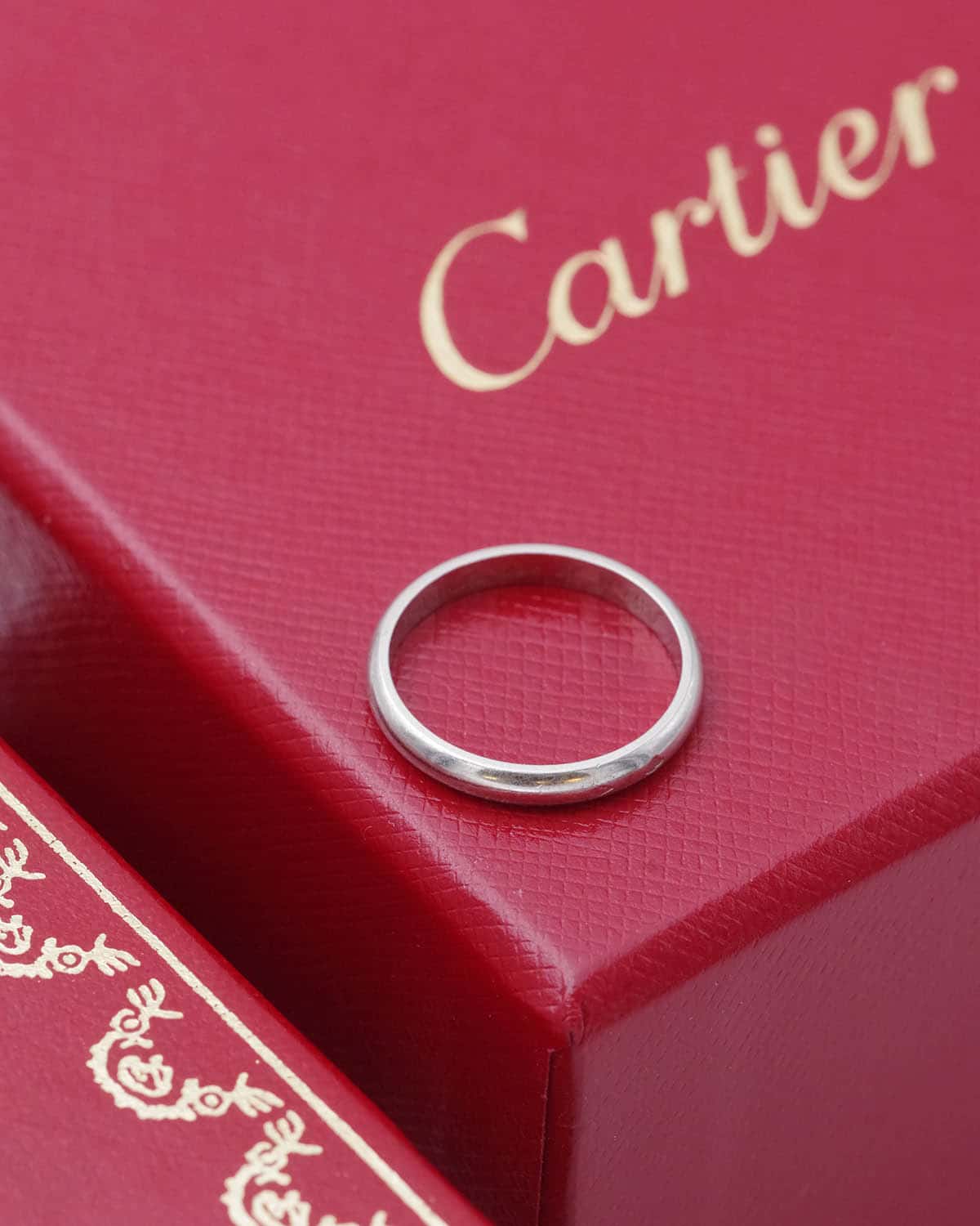 Alliance cartier en or