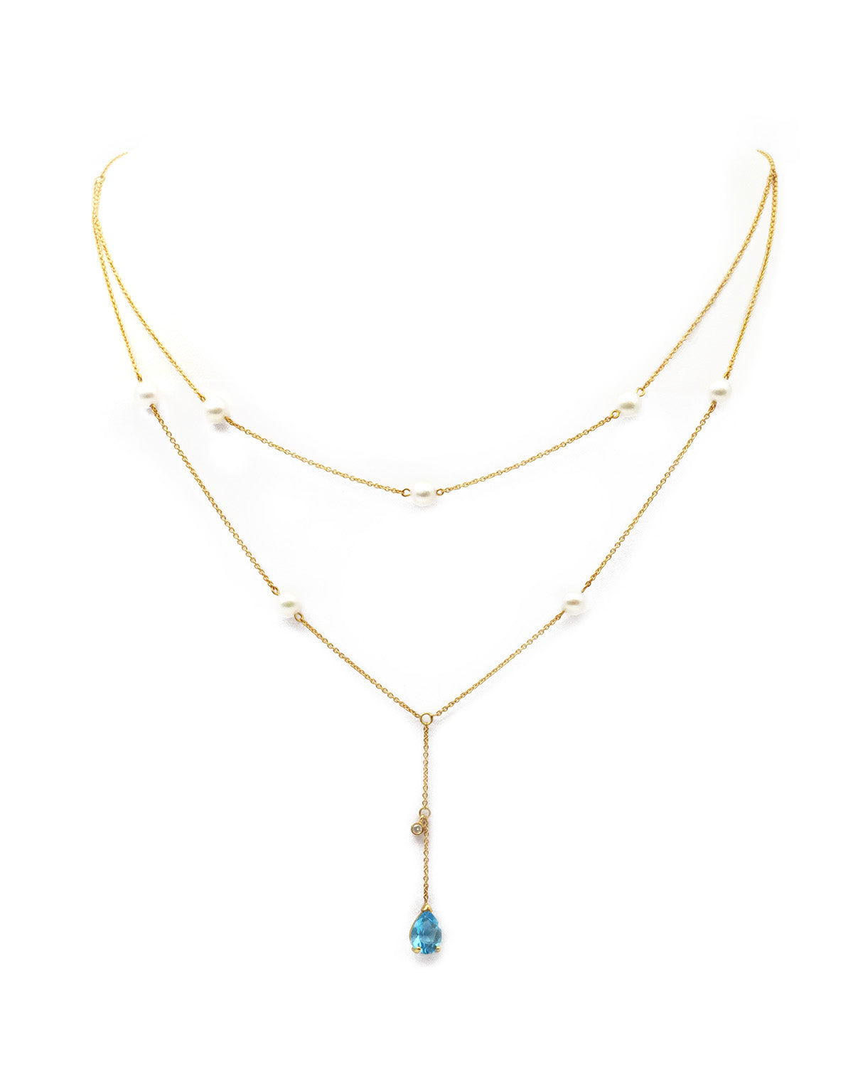 Collier perles de culture en or