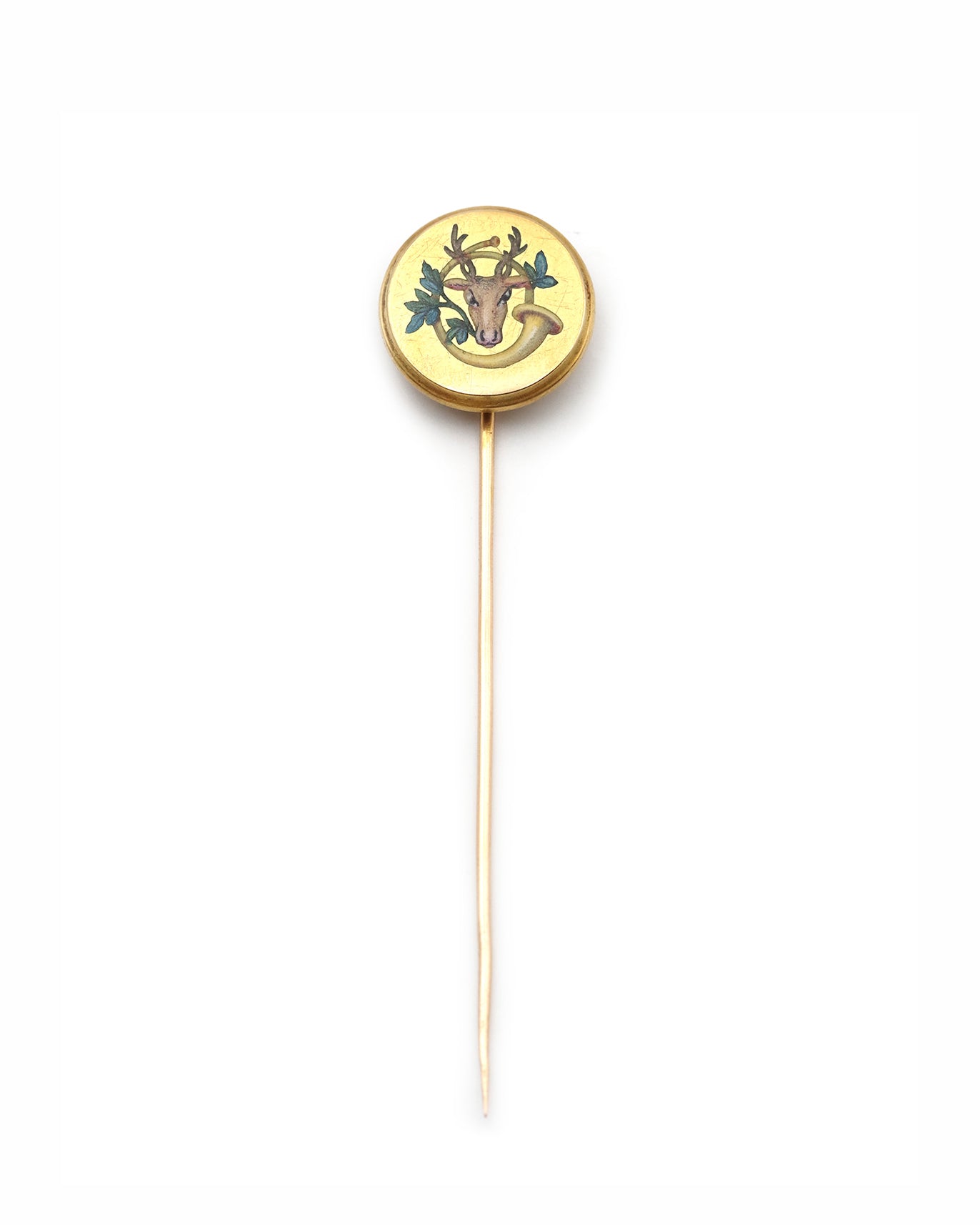 Epingle de chasse en or