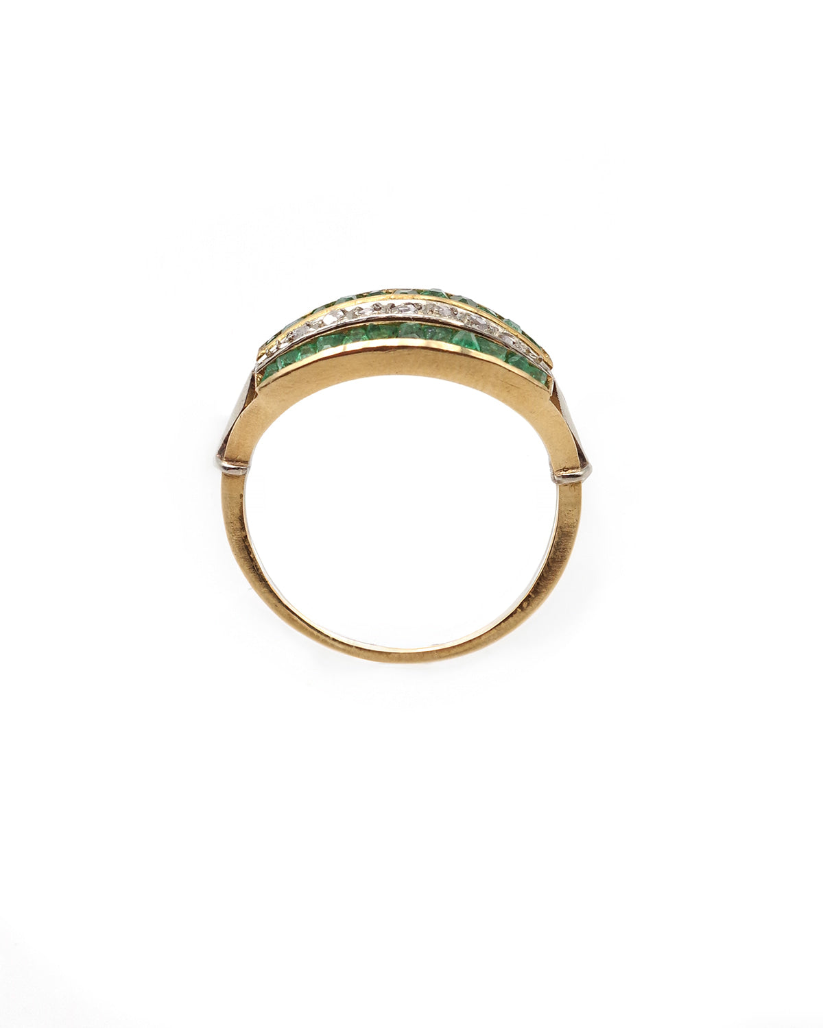 Art Deco emerald ring