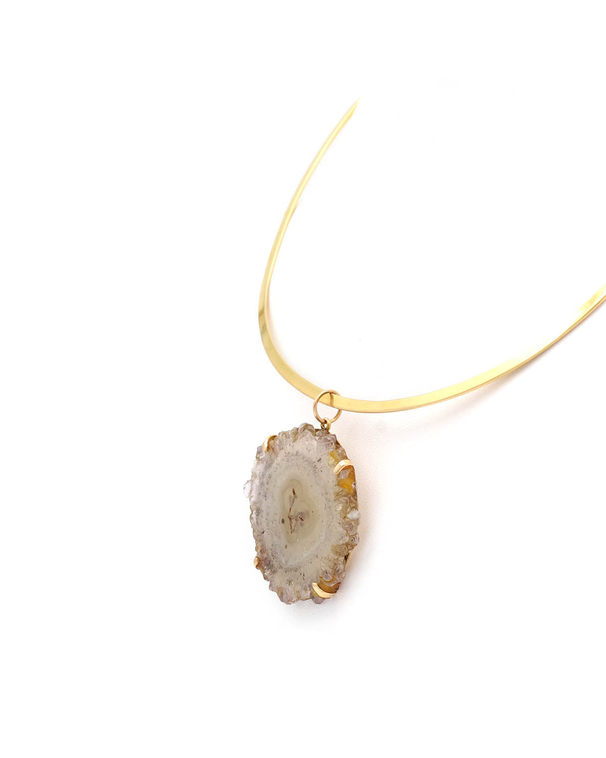 Collier vintage quartz