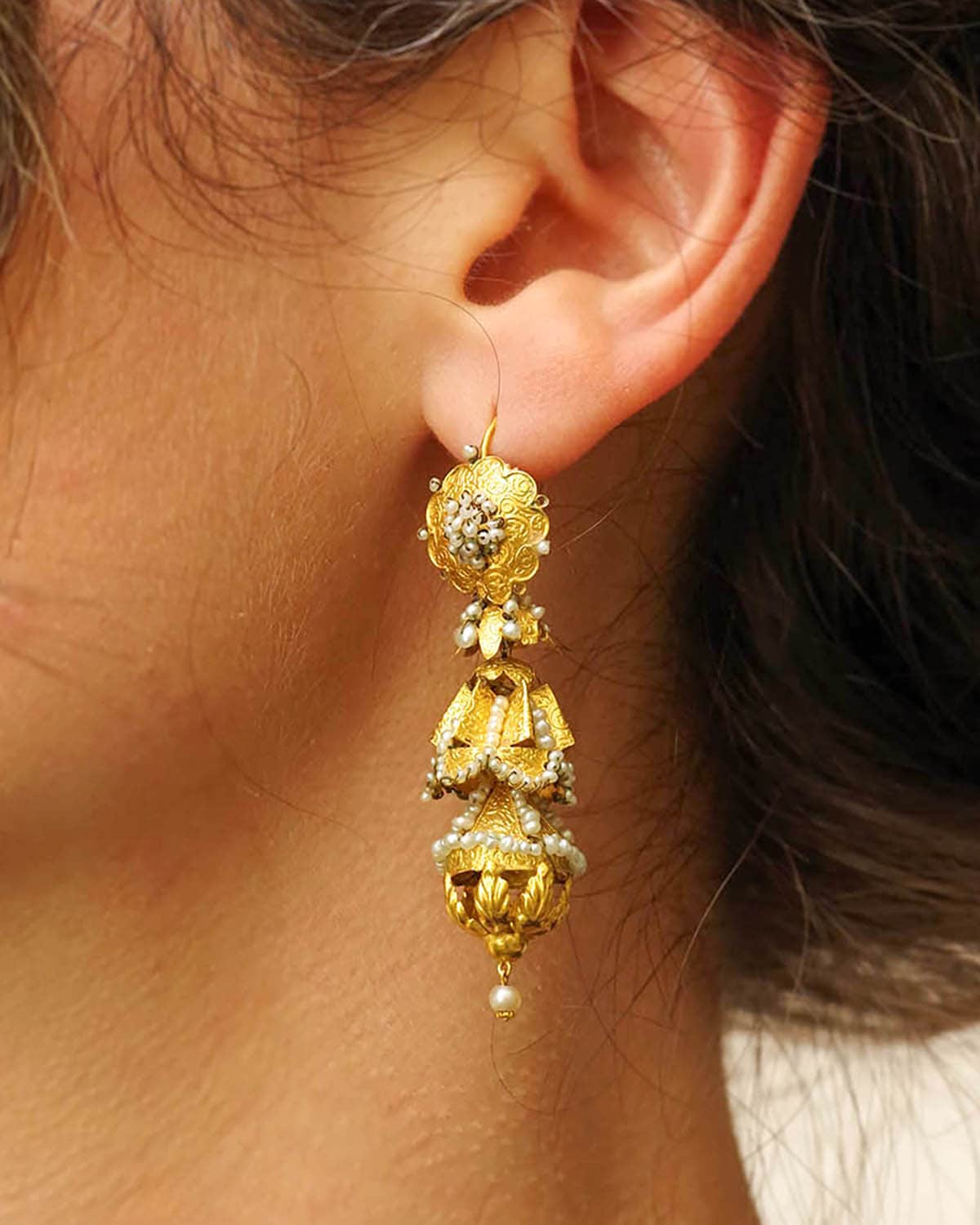 Boucles d’oreille valenciennes
