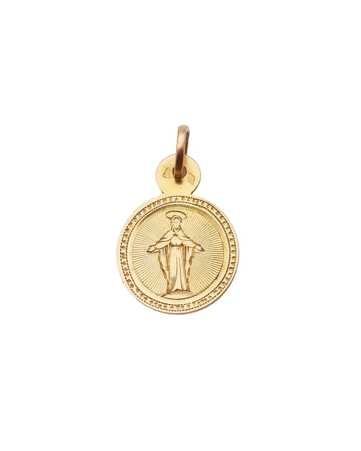 Pendentif vierge marie en or