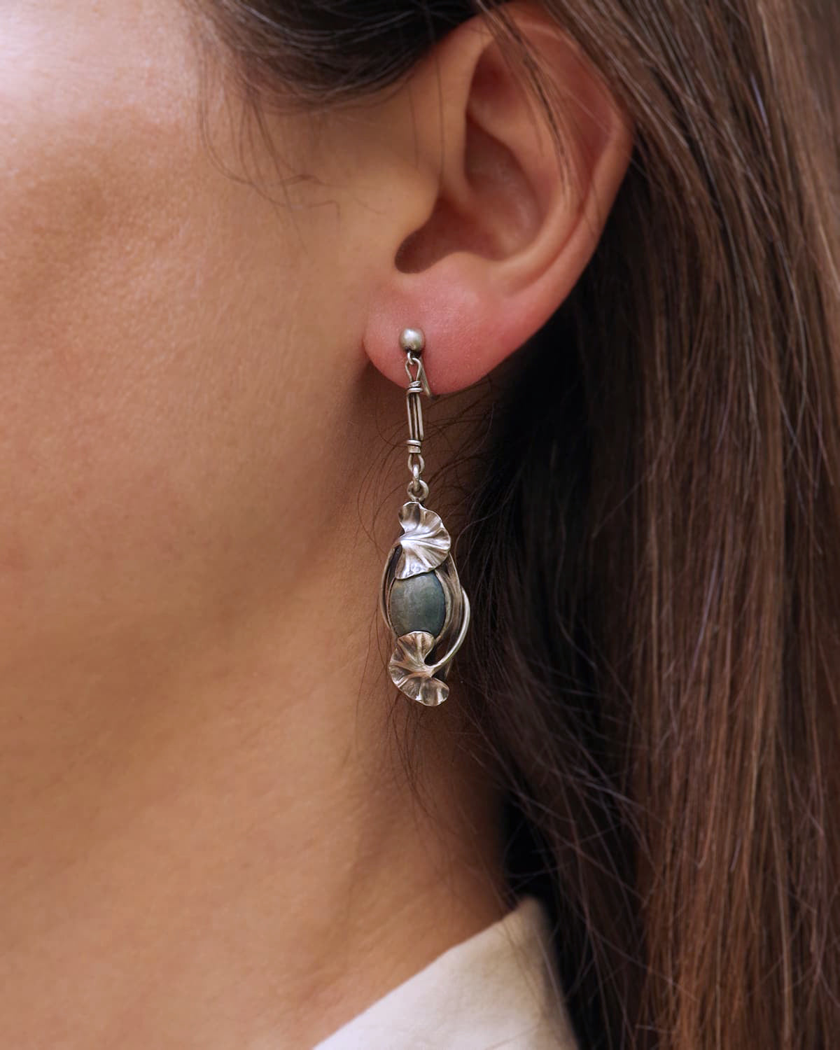 Boucles d'oreille en argent