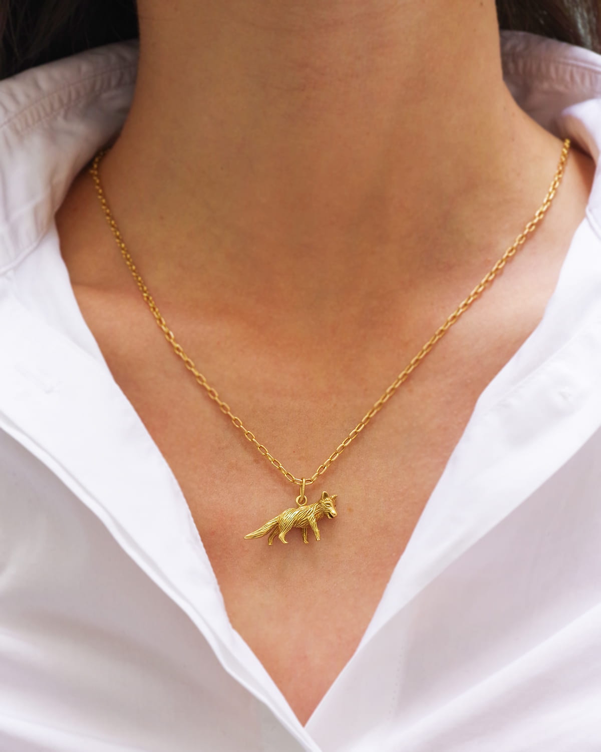 Pendentif renard Mellerio