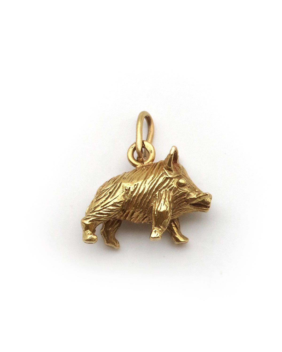 Pendentif sanglier mellerio en or