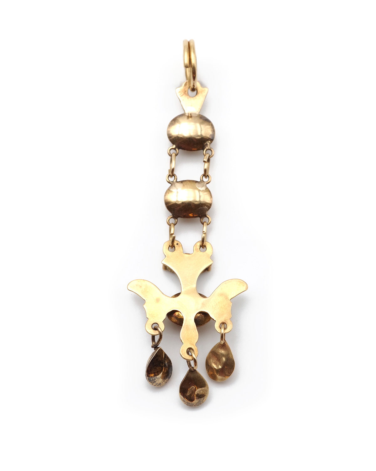 Victorian enamel pendant from france