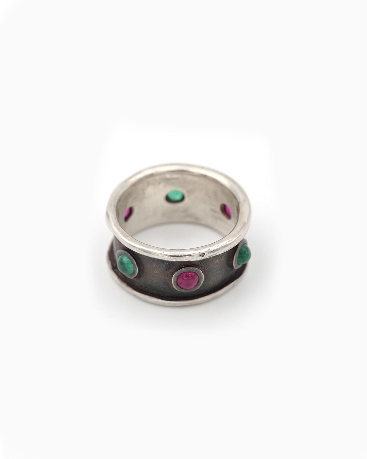 Emerald ruby ring by poncini