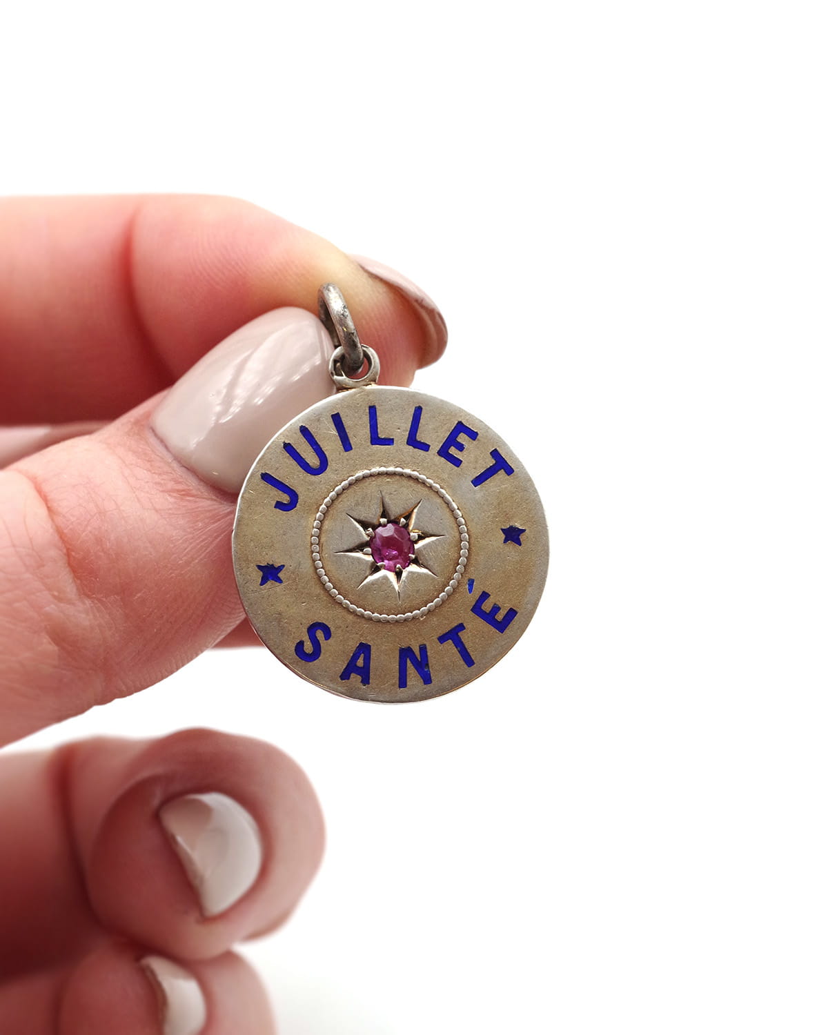 Medaille pendentif juillet santé