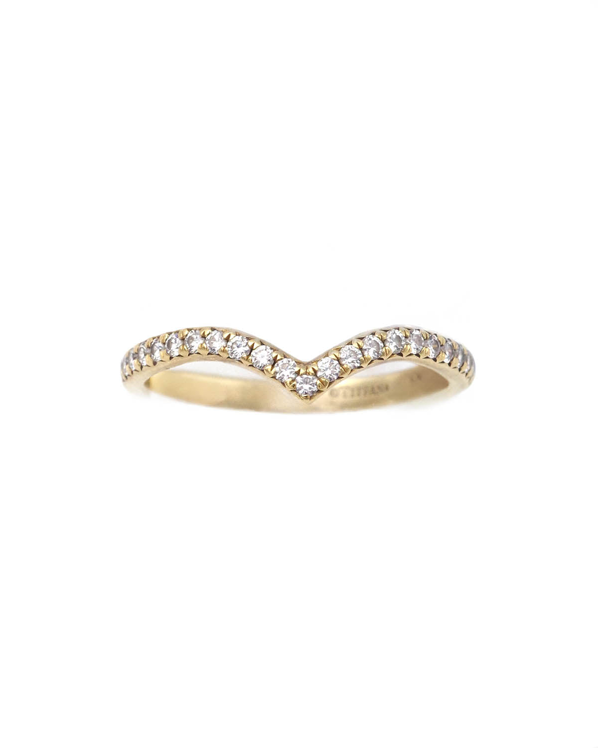 bague tiffany en or et diamants