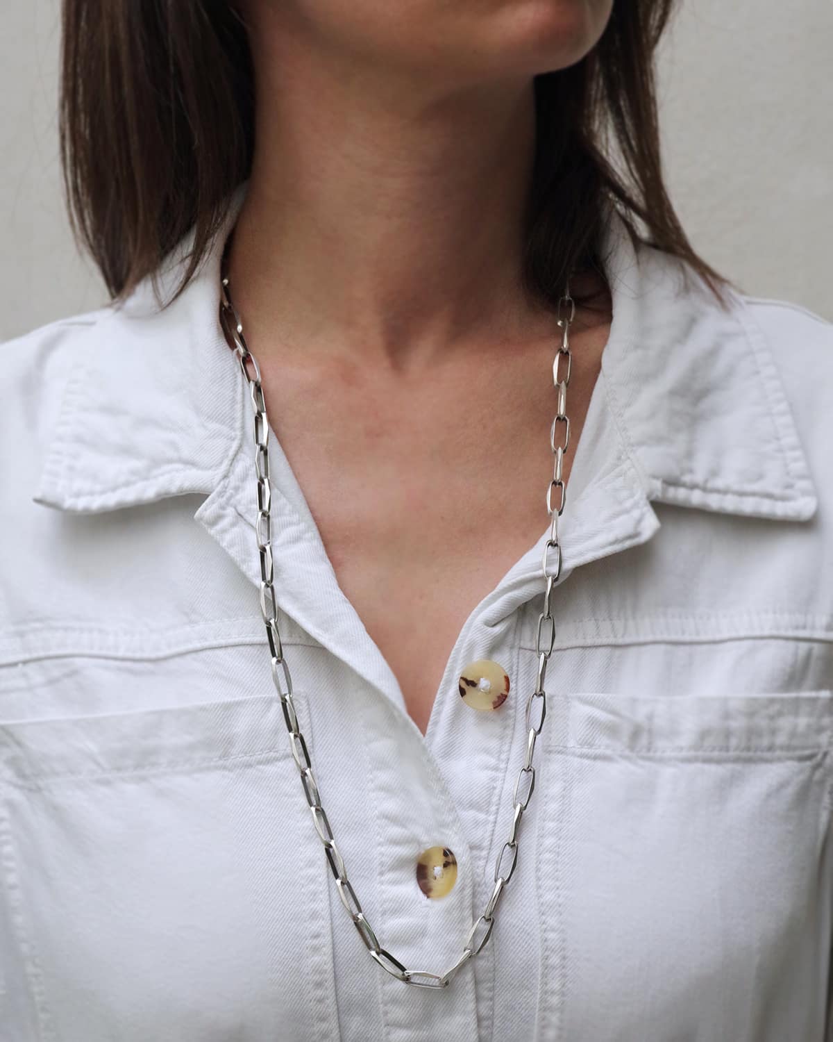 Unoaerre silver chain