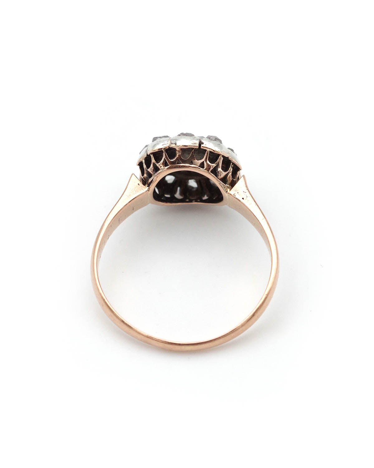 Victorian wedding diamond ring