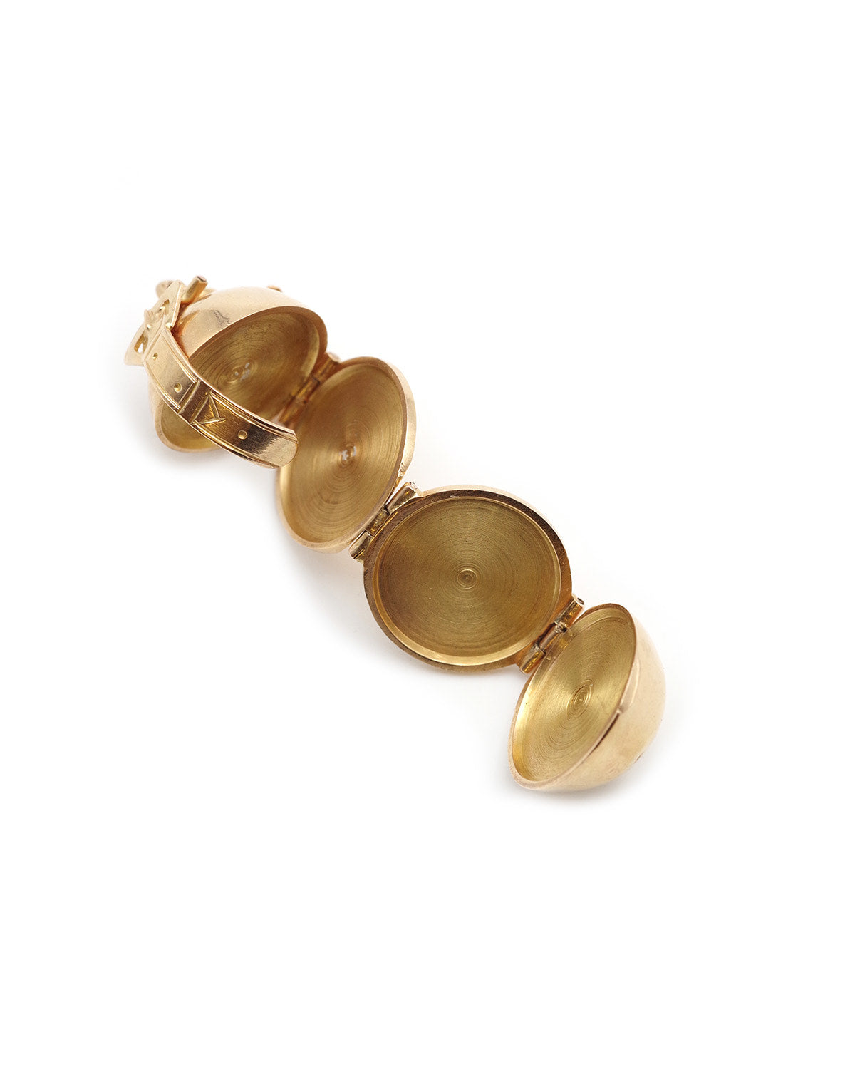 Antique gold locket pendant