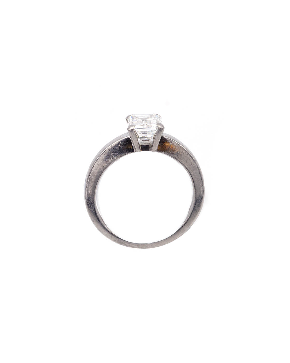 Certified Cartier diamond ring