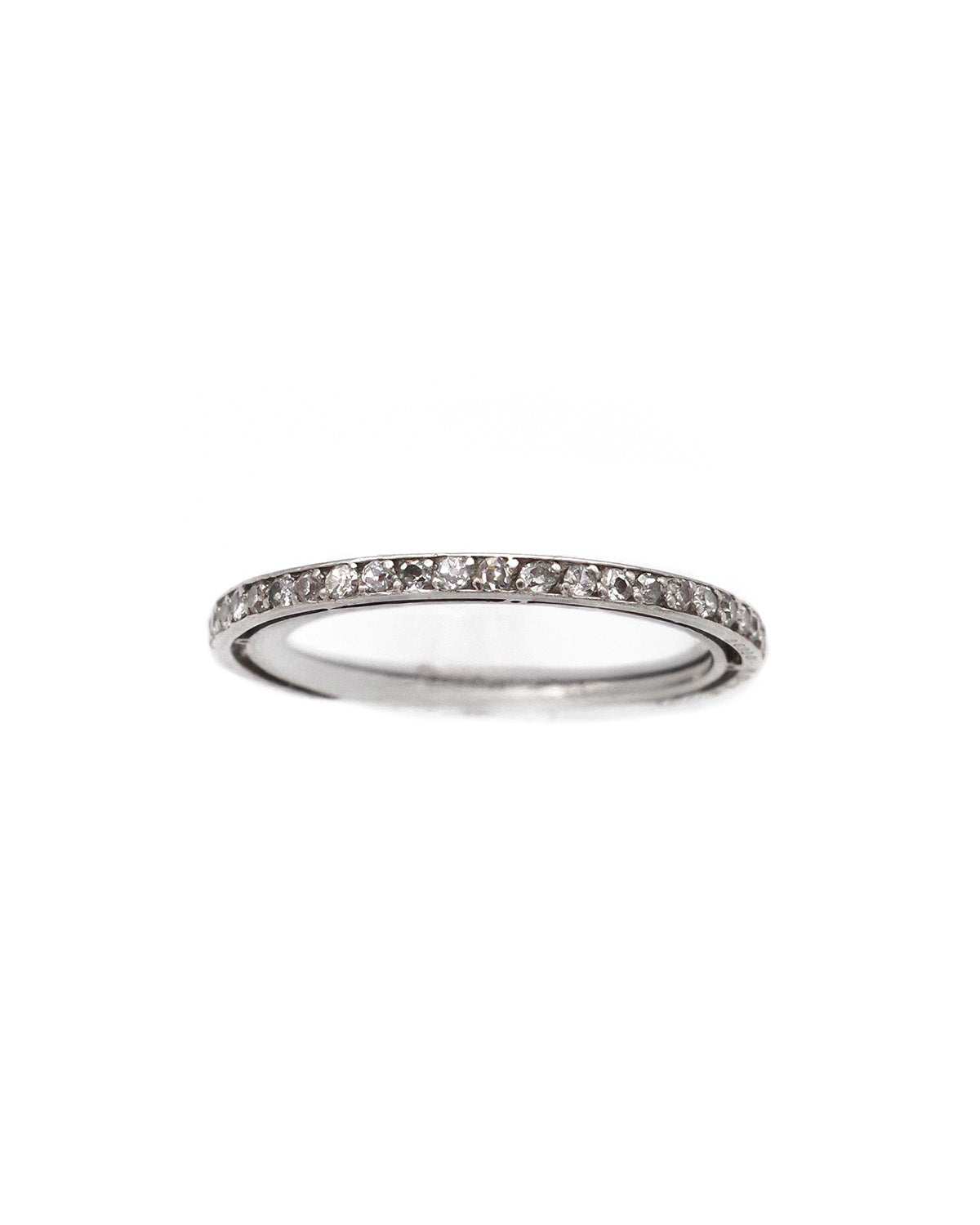 Edwardian diamond eternity ring