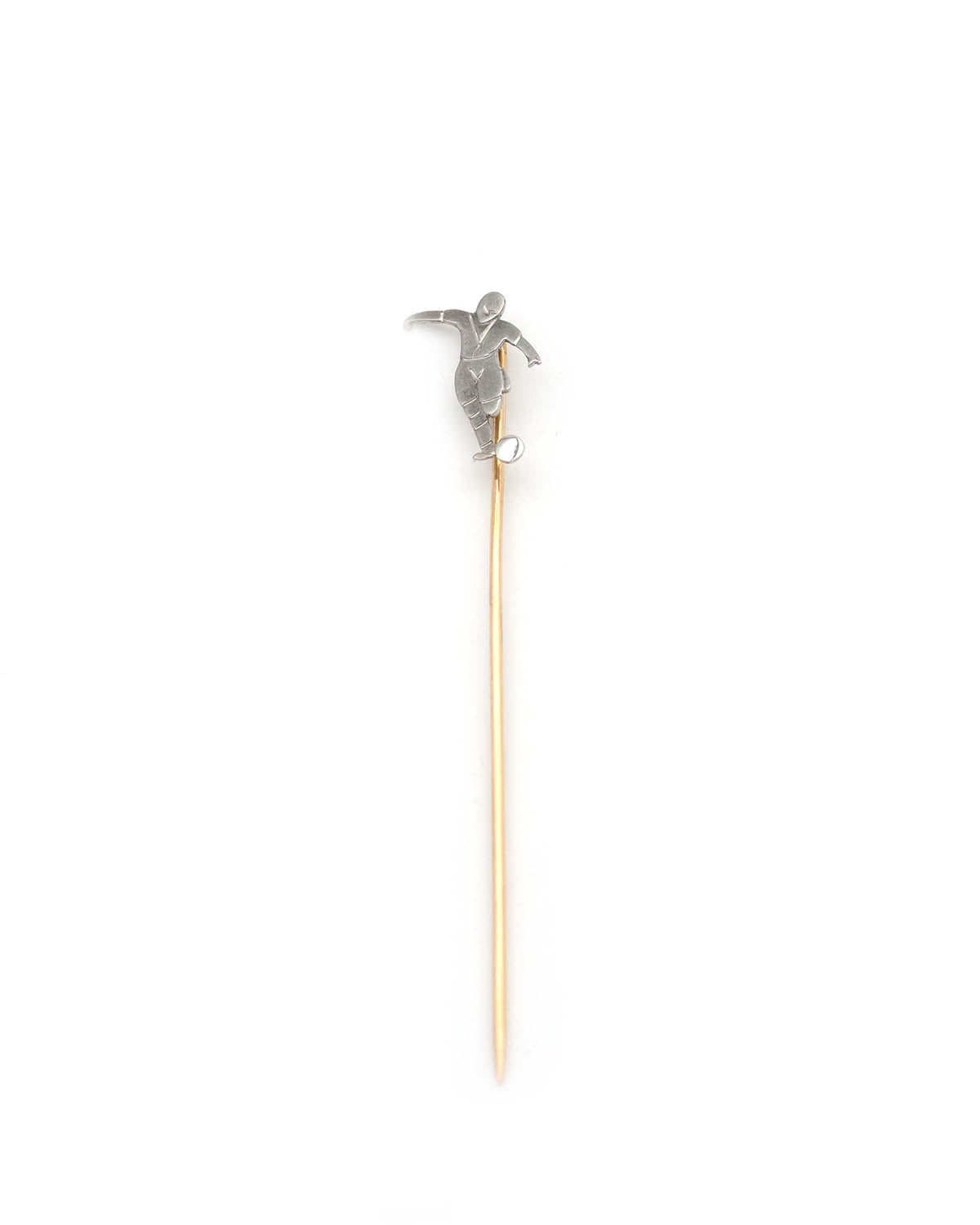 Epingle footballeur Art Deco