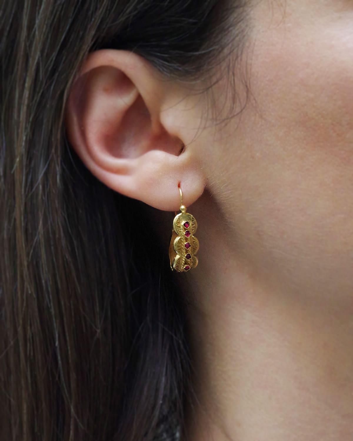 Boucles oreille régionale du Dauphiné