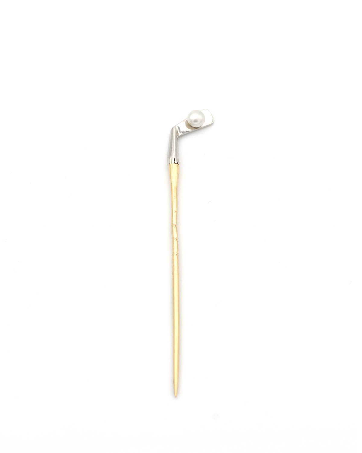 Antique gold tie pin