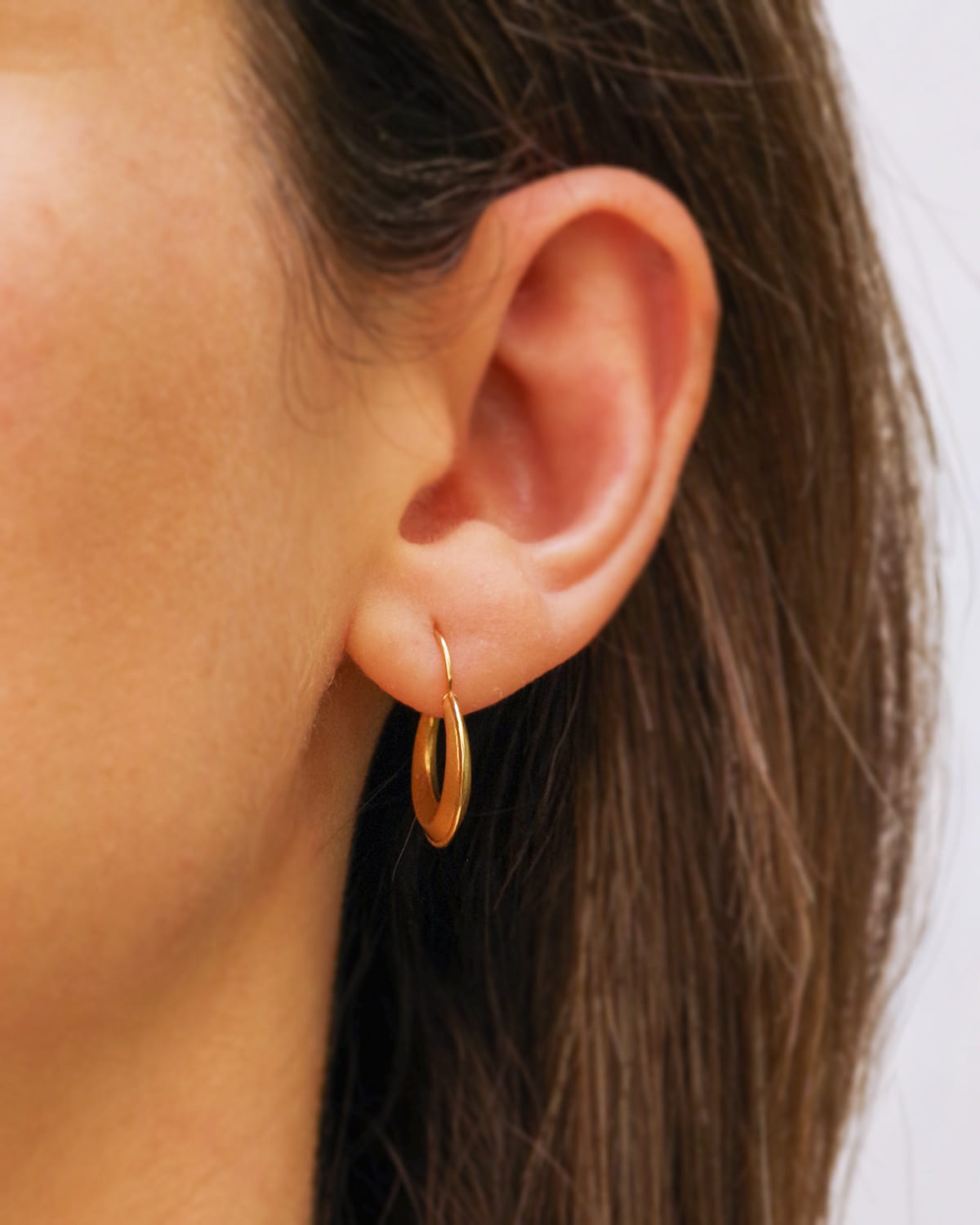 Antique hoop earrings