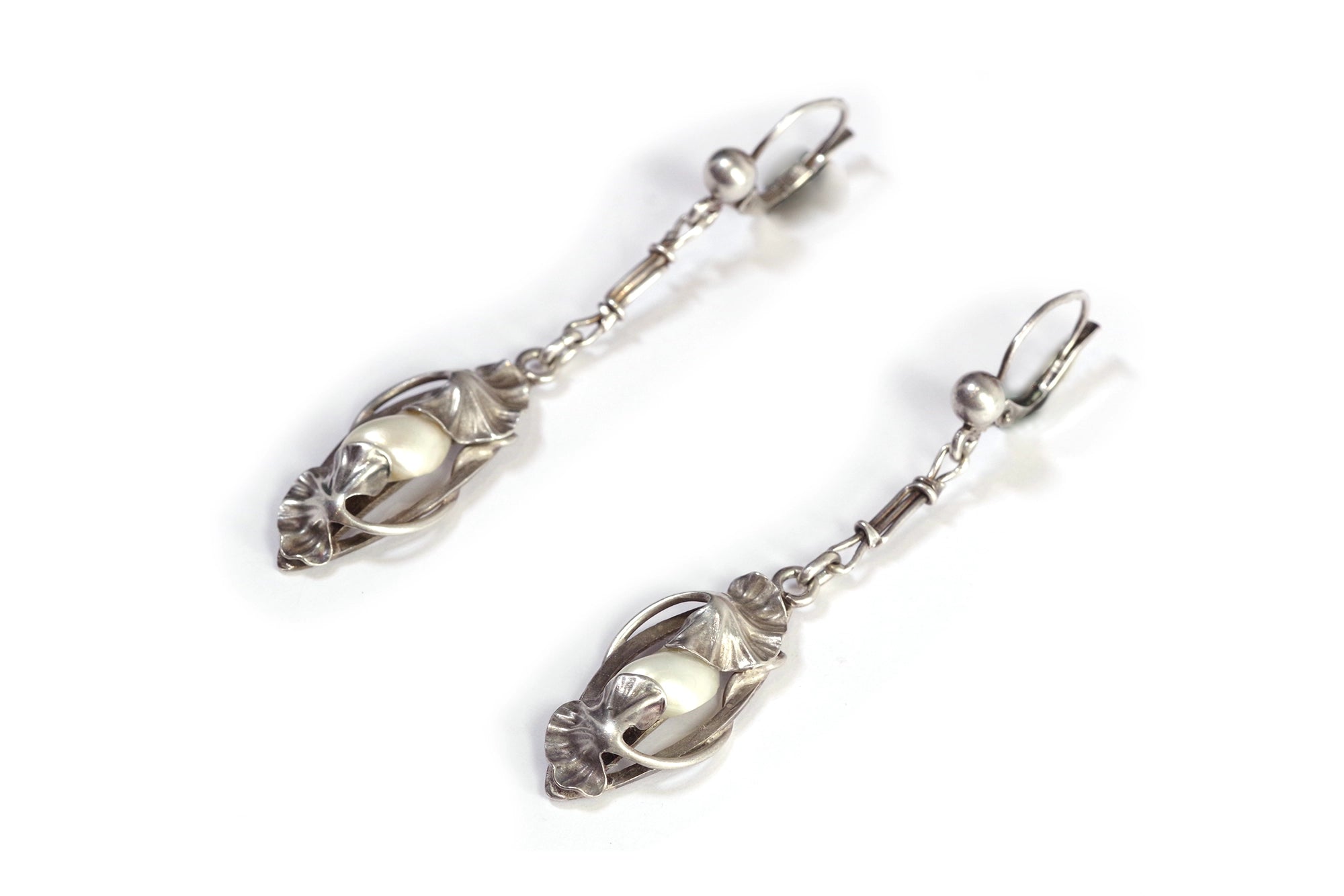 Boucles d’oreille Art Nouveau Paul Dumont