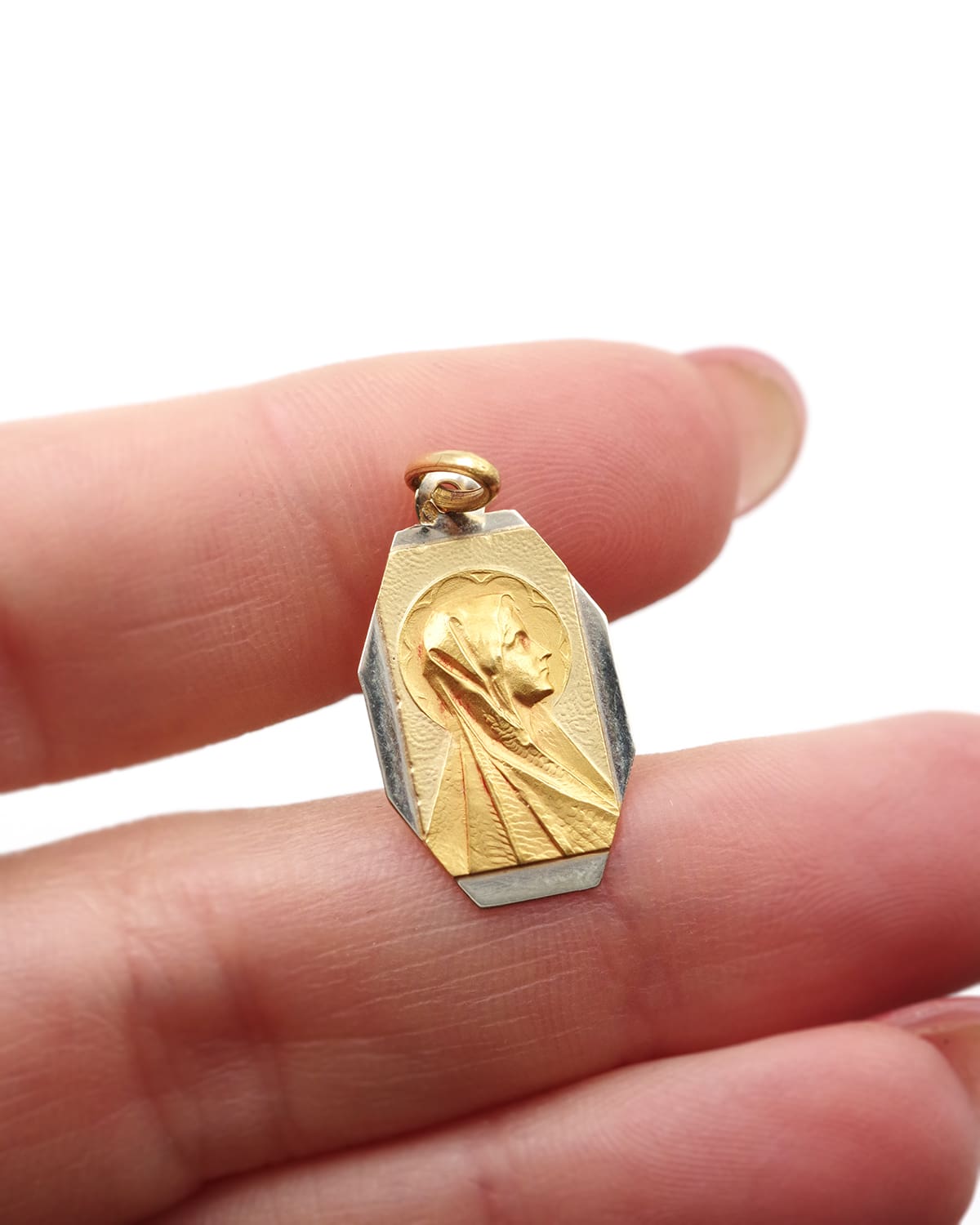 Médaille platine et or