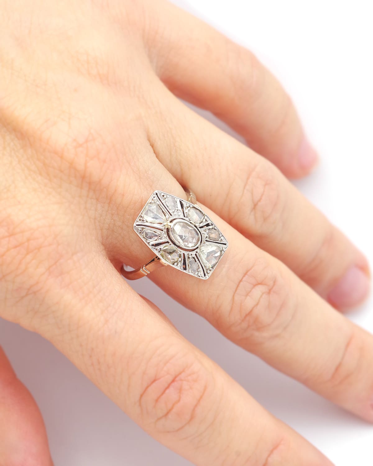 Art deco diamond ring