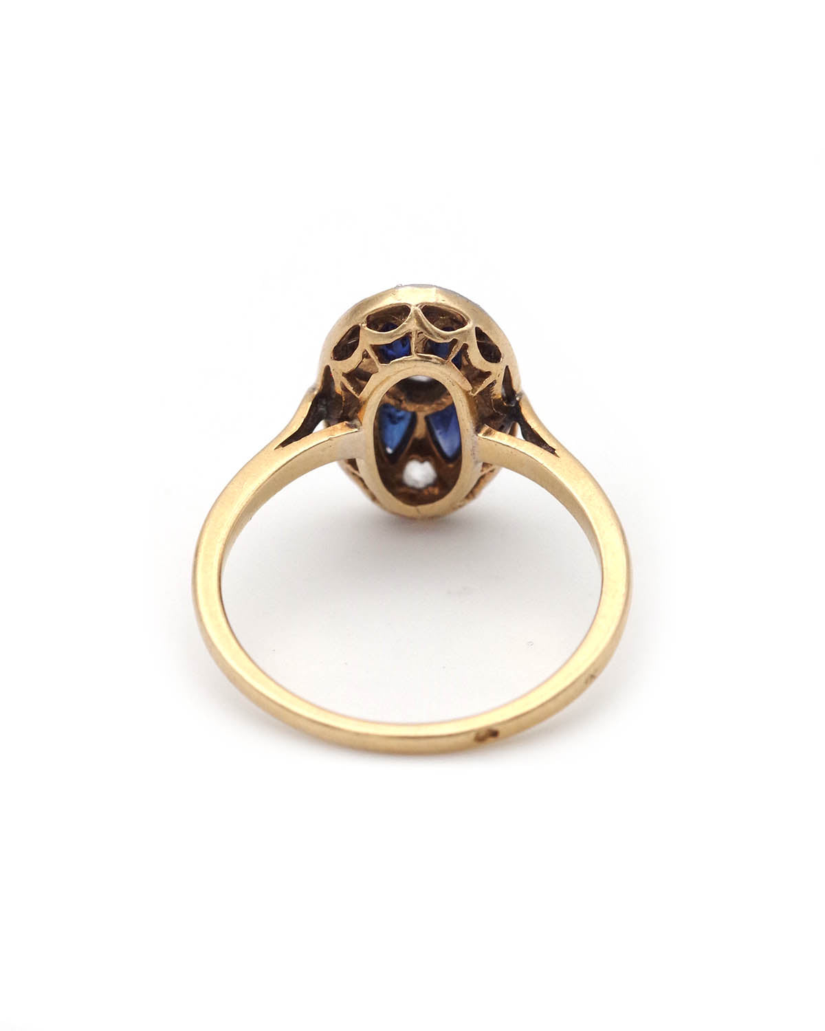 Art deco sapphire ring