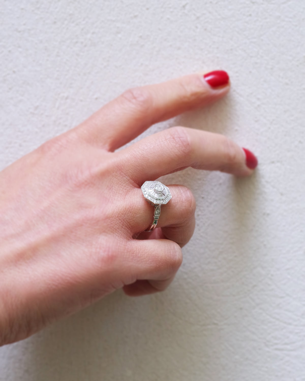 Art Deco diamond ring