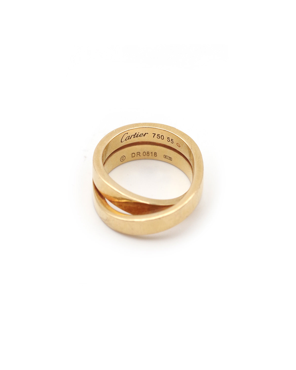 Bague nouvelle vague en or