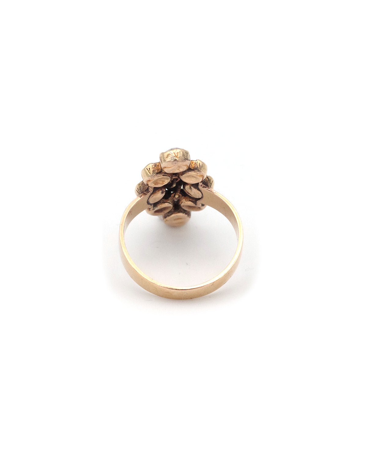 victorian perpignan garnet ring