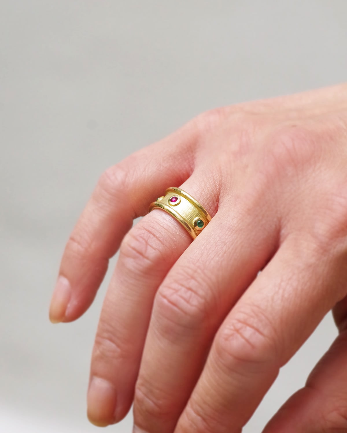 bague bandeau poncini