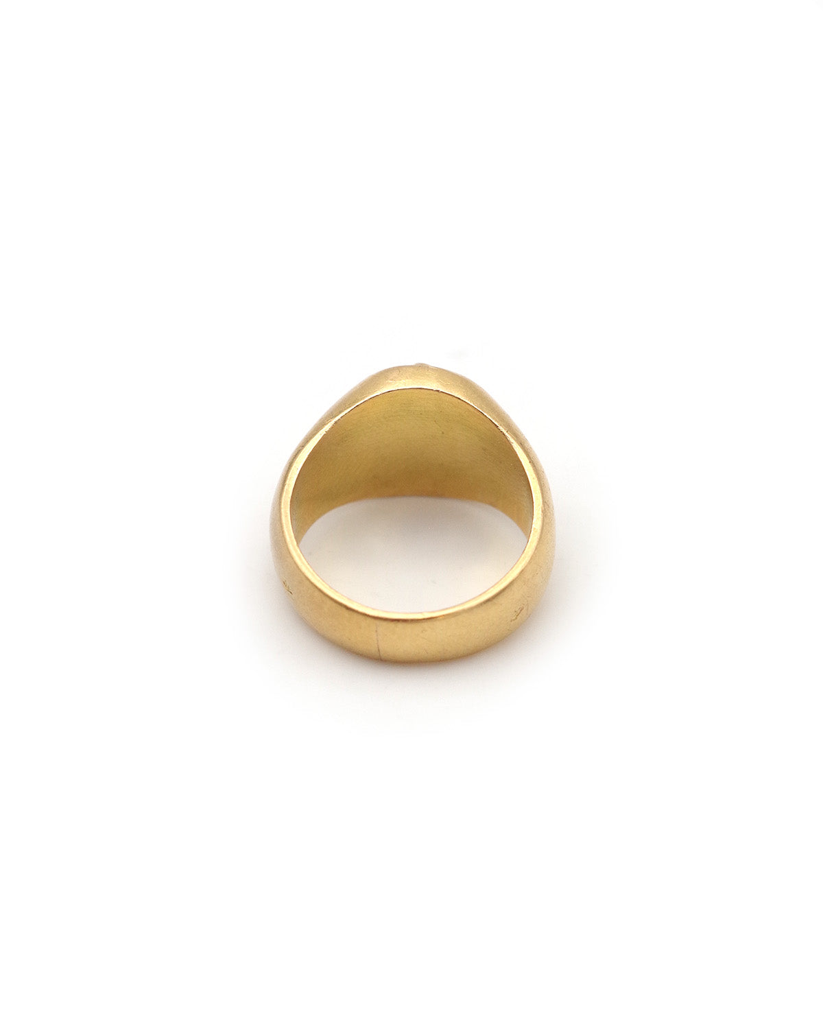 Antique signet gold ring