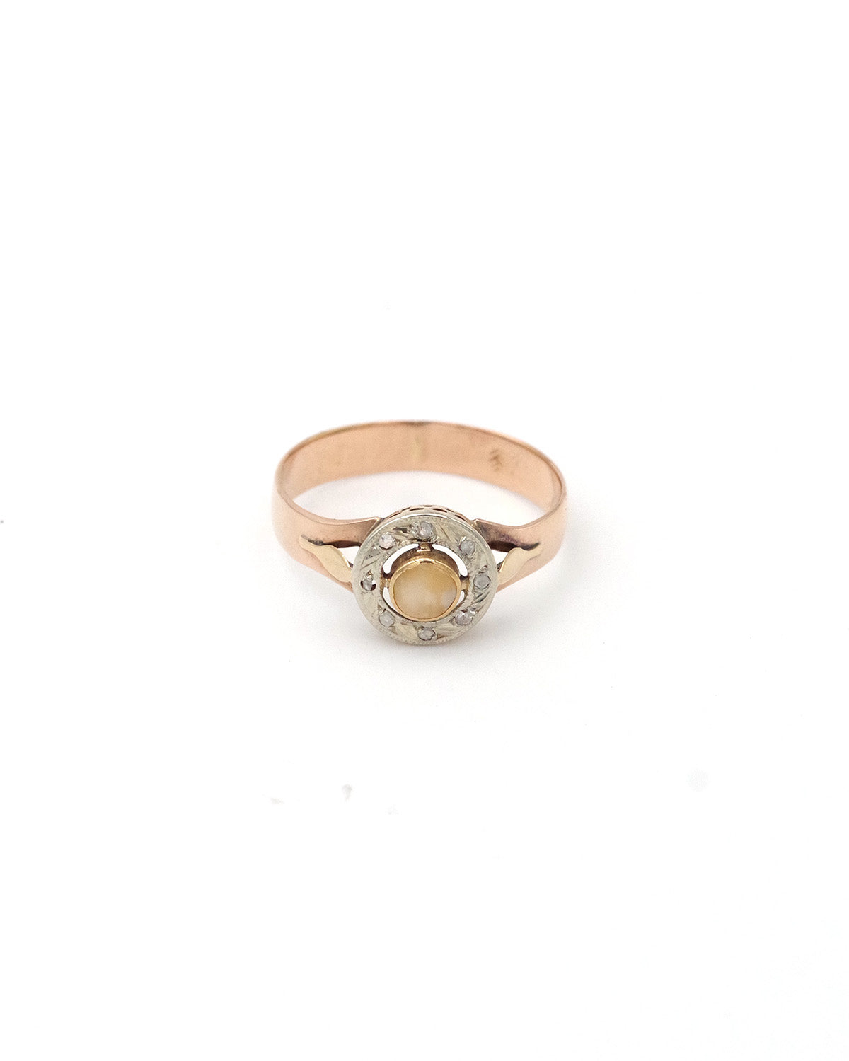 Bague ancienne dent de lait
