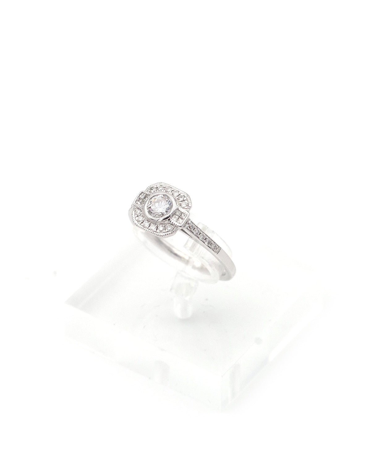 Art Deco style diamond ring