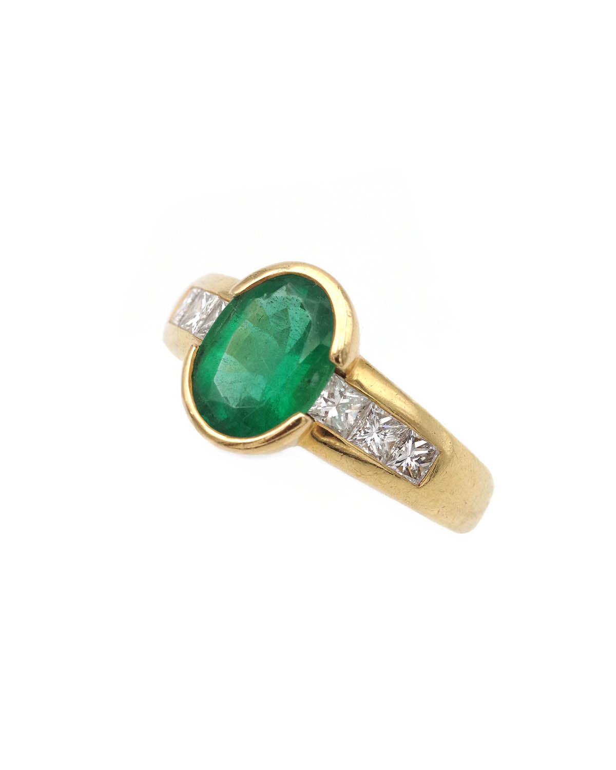 Preowned emerald ring